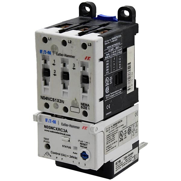 N04NCS1X3N, N05NCXRB3A Eaton/Cutler Hammer NEMA 1 Starter Contact Block -SA