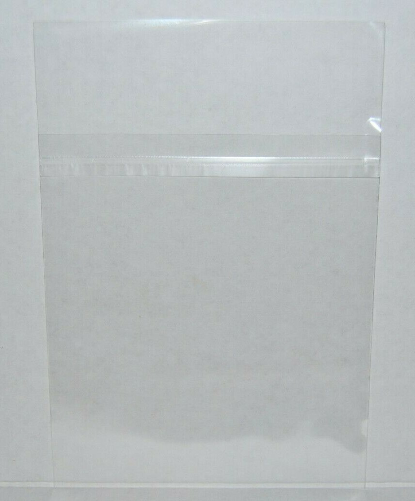 100 DVD Disc Cases 14mm Resealable Plastic Bags Wrap Sleeves Nintendo GameCube