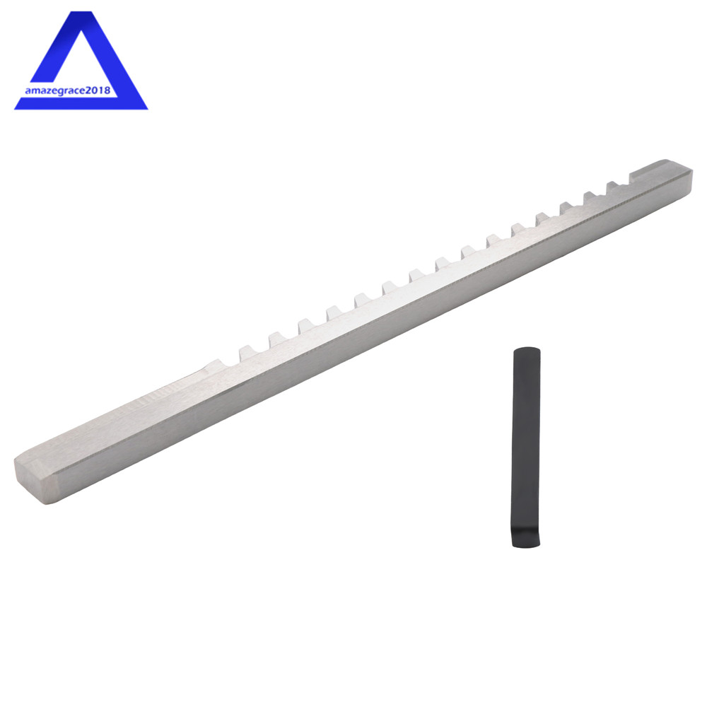 High Speed Steel 5mm B Push Type Metric Size Keyway Broach & Shim Cutting Tool