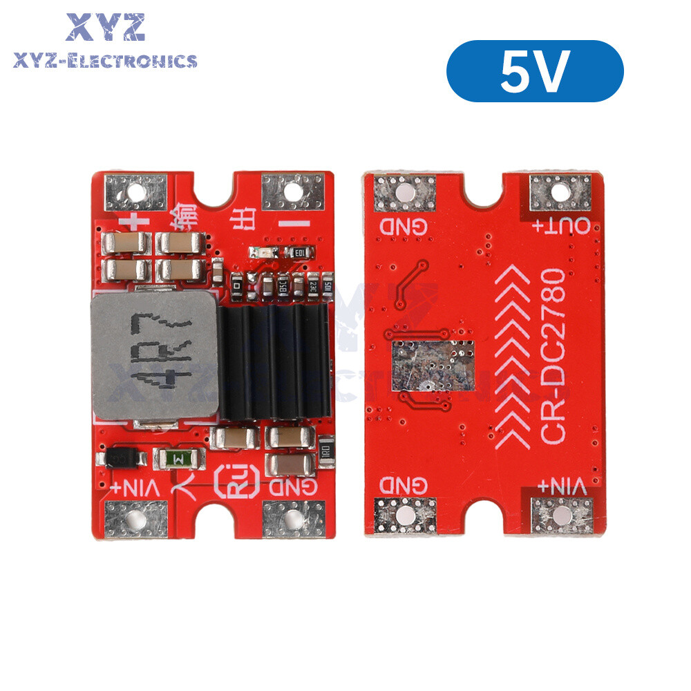 27V to 5V12V8A Mini DC-DC Step down Module Model Aircraft High Power Buck Module