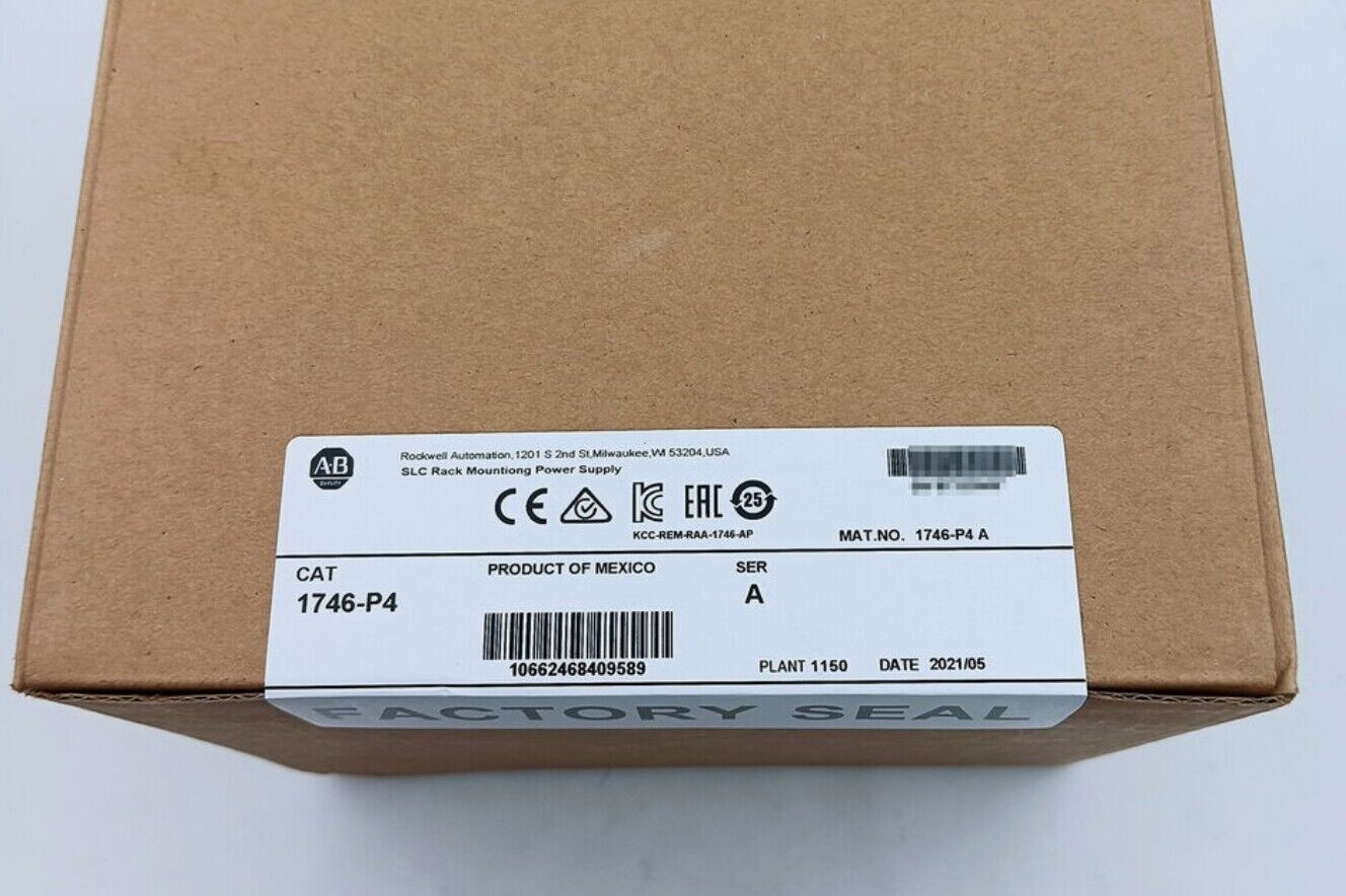 New AB 1746-P4 AB NEW PLC 1746-P4 SLC 500 Power Supply Module US Same Day Ship