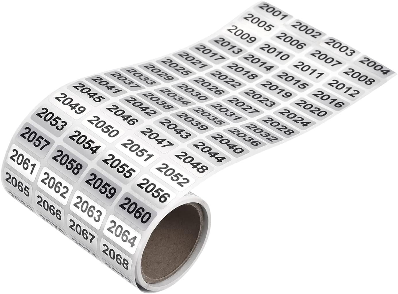 1-20000 Consecutive Number Label Stickers Inventory Control Adhesive Waterproof