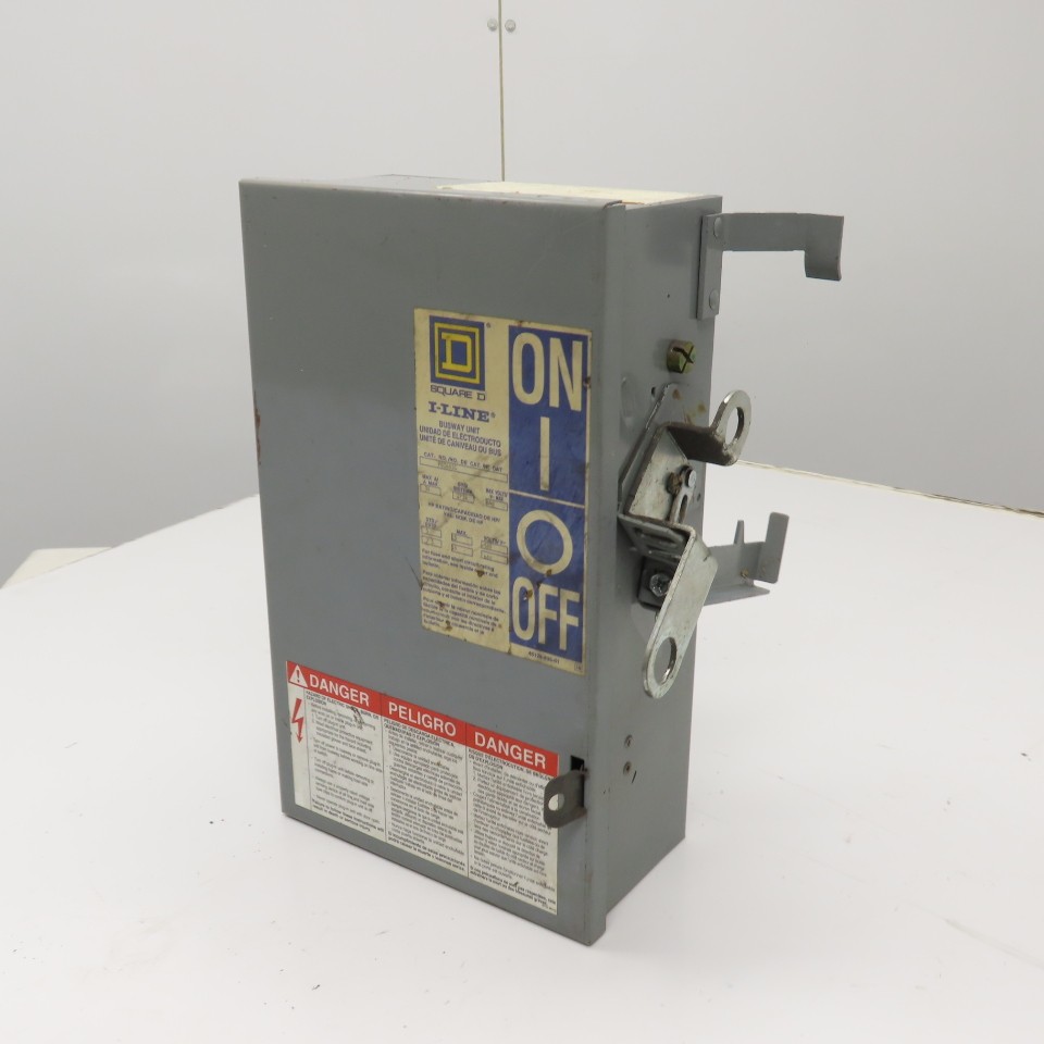 Square D I-Line PQ3603G 30A 3 Pole Fusible Busway Switch 600V