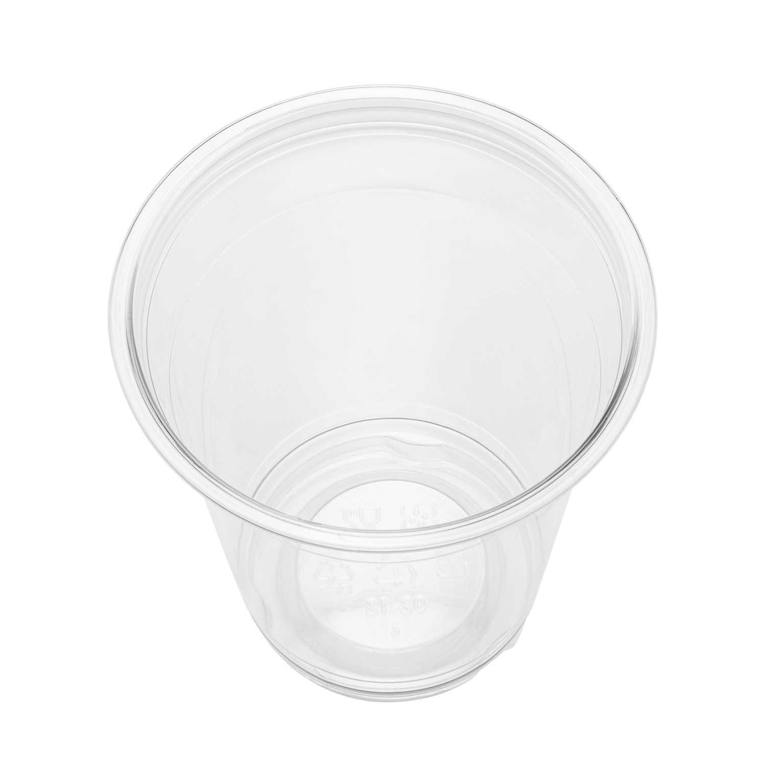 Karat 12oz PET Plastic Cold Cups (92mm) – 1,000 ct, C-KC12-S