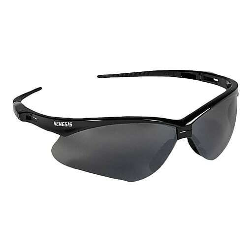 6 KleenGuard 25688 NEMESIS Smoke Mirror Gray Sunglasses Work Safety Glasses Z87+
