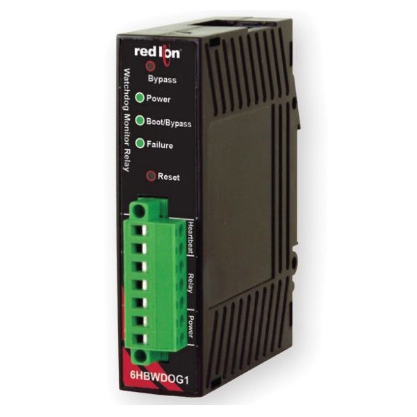 Red Lion 6HBWDOG1 External Heartbeat Watchdog Relay DIN-Rail 12-24VDC ATEX IP30