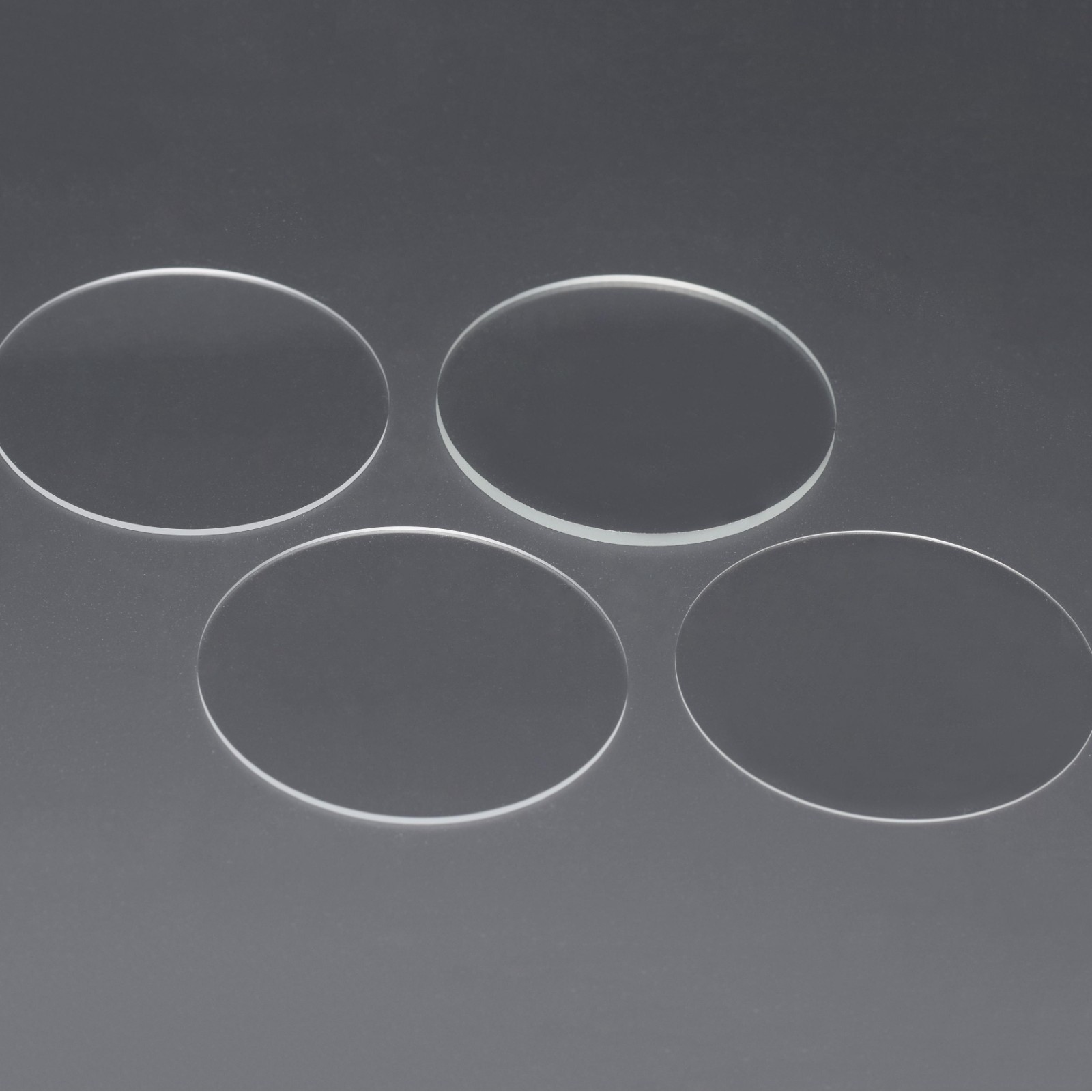 2inch D50mm Sapphire Wafer Substrate Single Crystal Al2O3 Window Thick 0.05-2mm