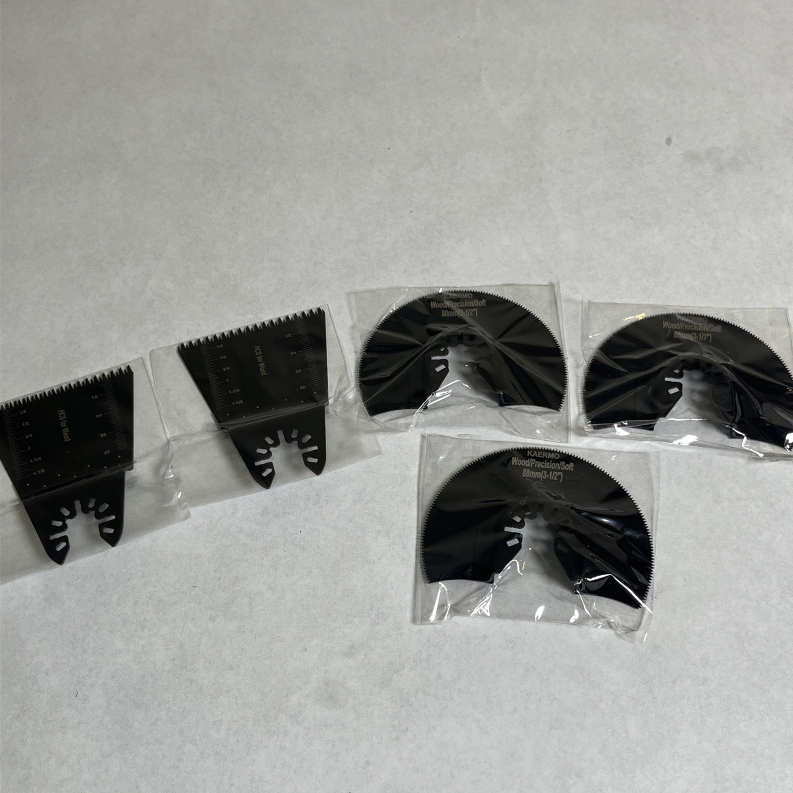 31 Pack Oscillating Saw Blades Multitool Titanium For Metal Wood Plastic Kaermo