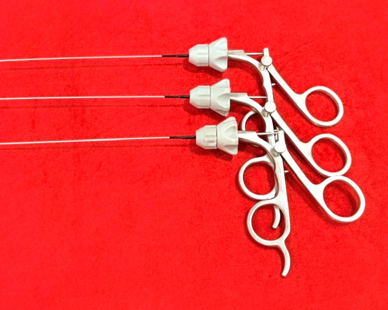 Hysteroscopy Semi Rigid Rotatable Biopsy 5fr 40cm SS Best Quality Reusable-3pc