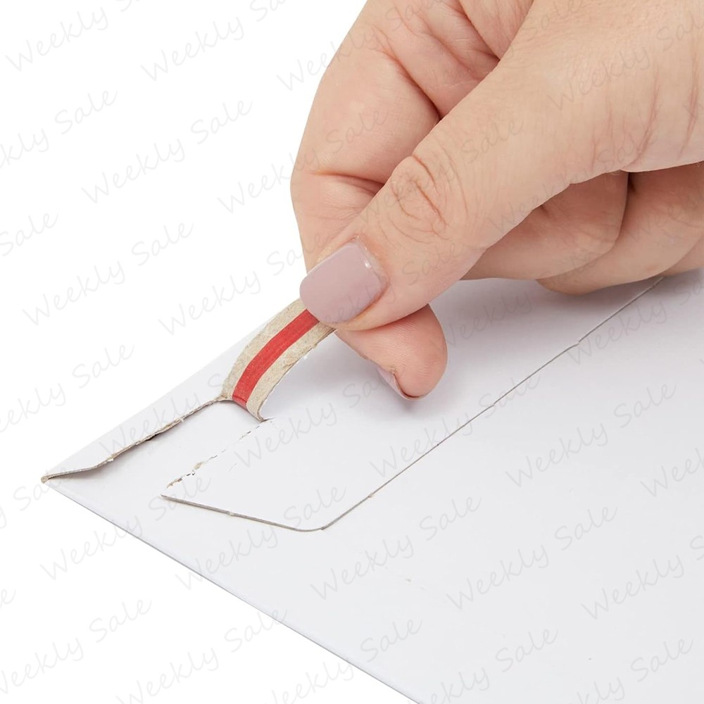 6.5×4.5 Rigid Flats Cardboard Envelope Mailer Photo Shipping Thicker White Bulk
