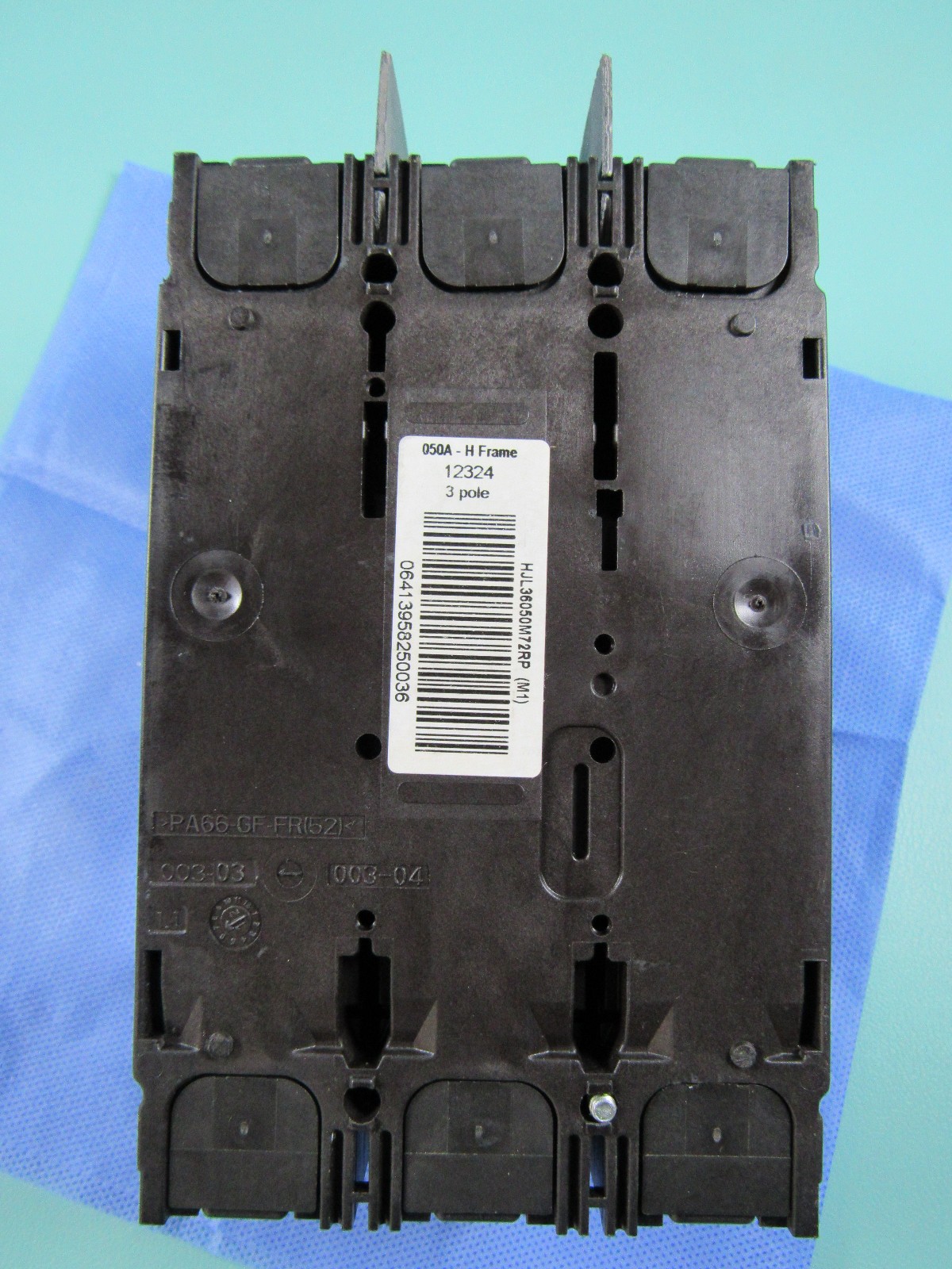 Square D Powerpact HJ 050 Circuit Breaker HJL36050M72 50A Trip 600V 3P 50 Amp