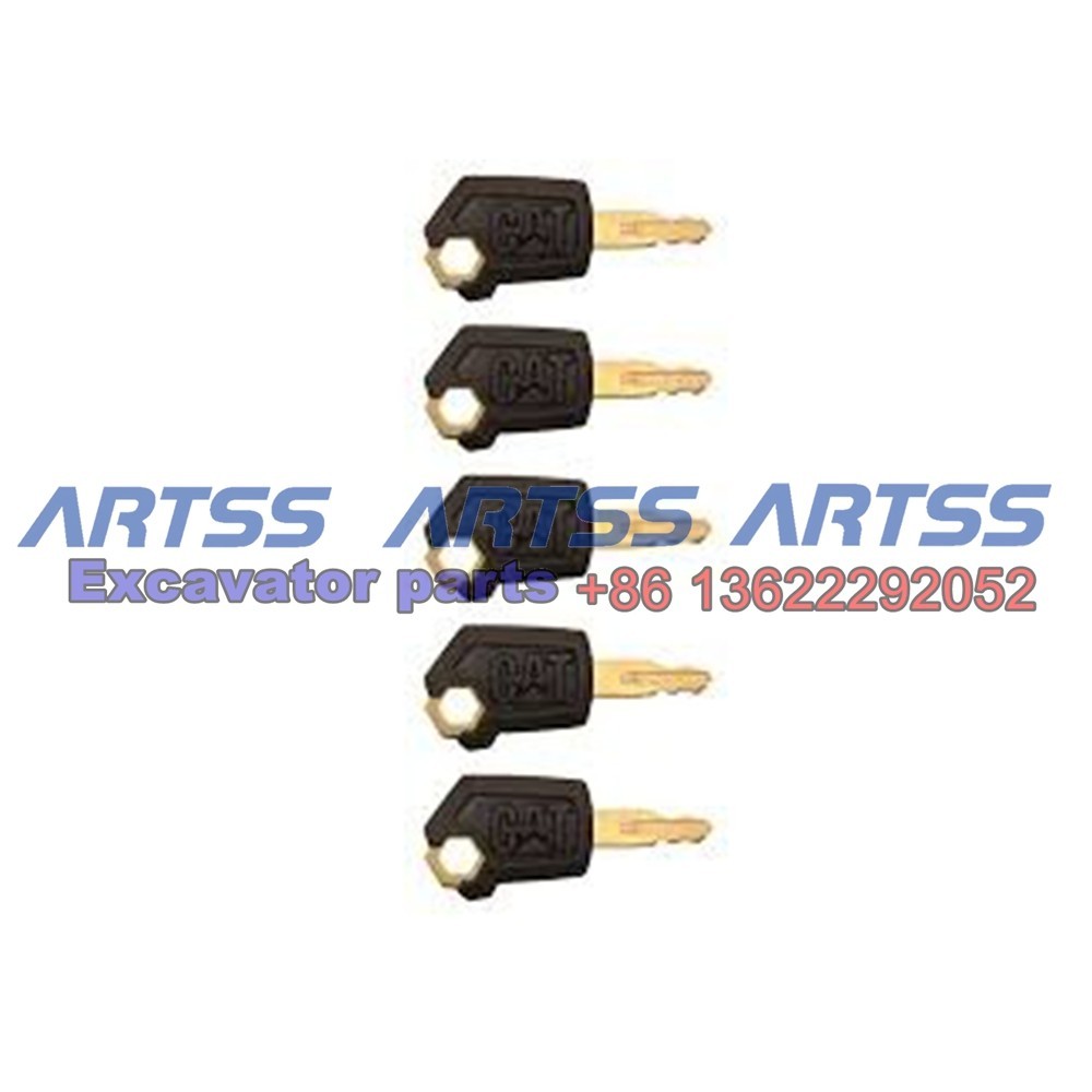 6PCS Ignition Keys 5P8500 5P-8500 For Caterpillar Heavy Equipment Excavator