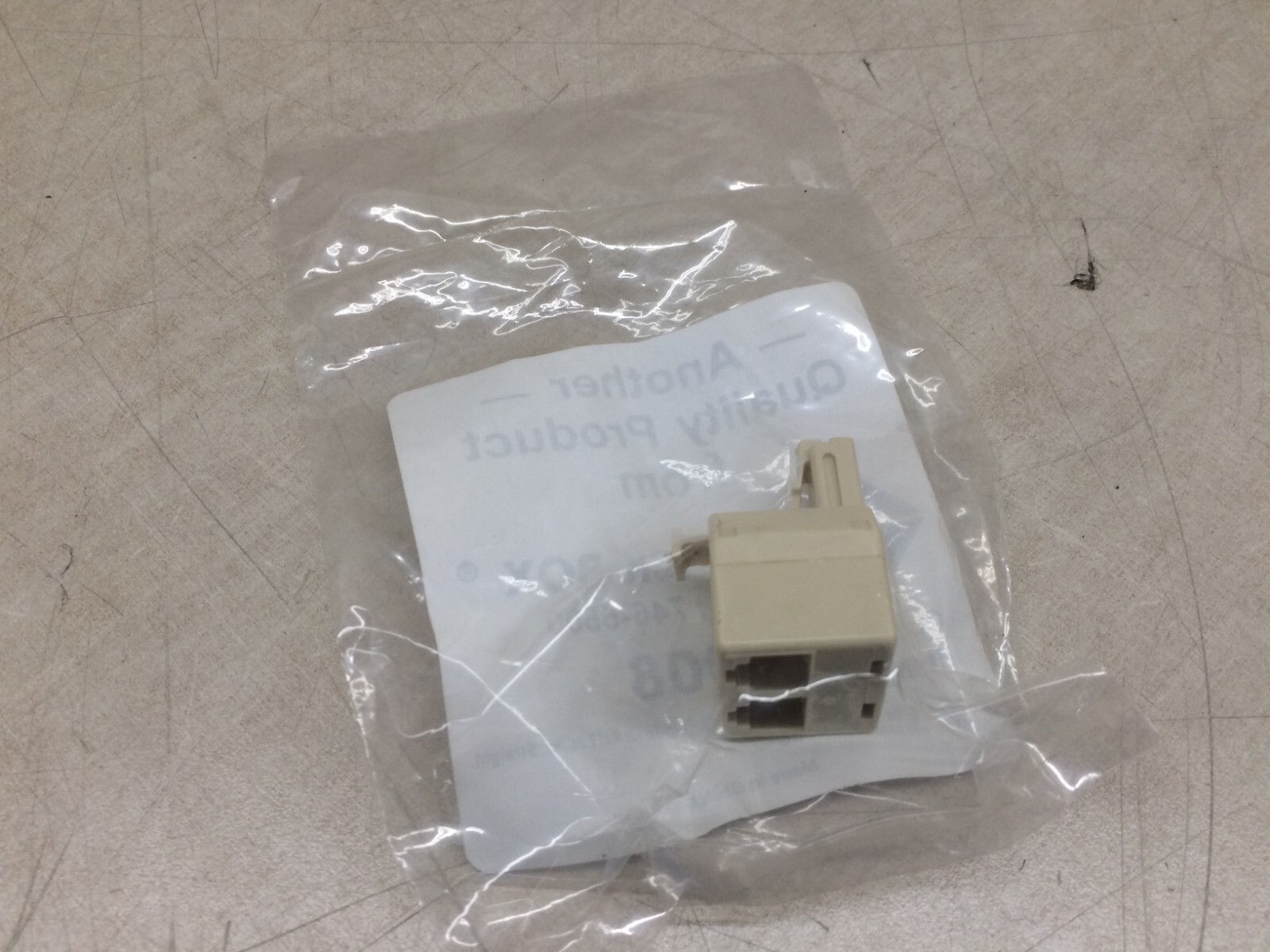 Lot 6 BlackBox FM008 RJ11 RJ12 Splitter T Adapter Straight Pinned Phone Splitter