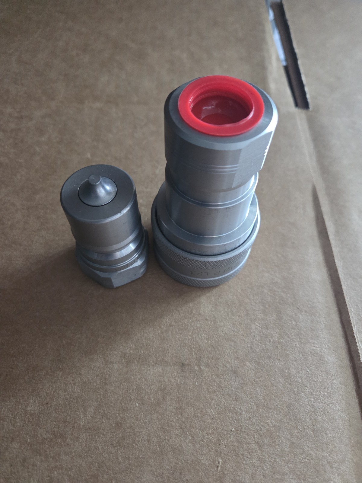 1 set 3/4″ ISO 7241-1 B Hydraulic Hose Quick Disconnect Couplers
