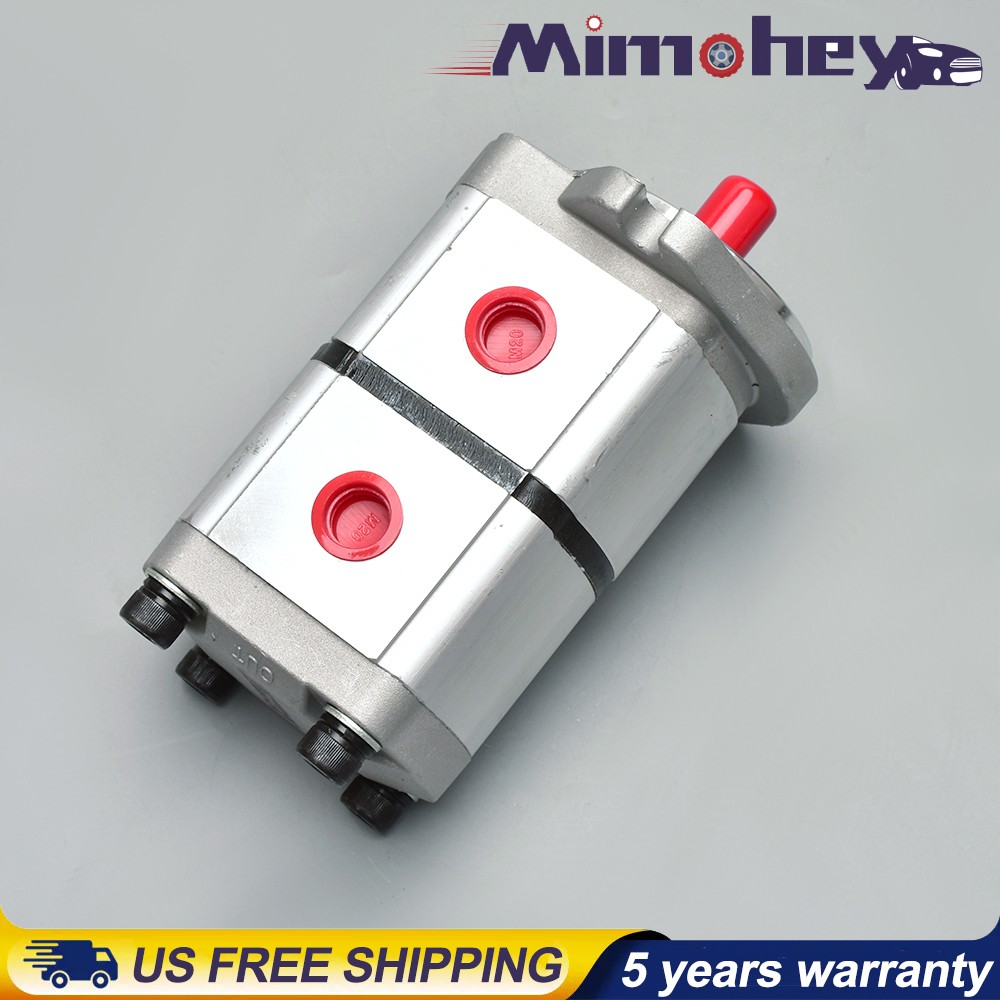 PGP51088G3LP Fits AGT Hydraulic Pump Two-Section for Skid Steer Loader KTT23 New