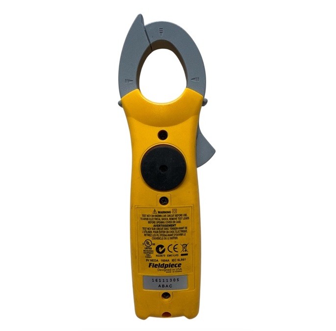 Fieldpiece SC260 Compact True RMS Clamp Meter HVAC Multimeter w/ Magnet & Leads
