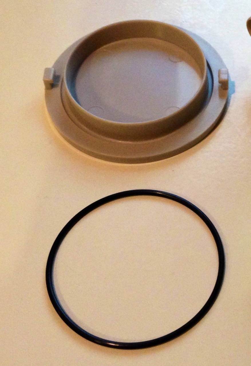 Twist Lid and O-Ring for 1-7/8″ Type B Solids Collection Canister Dental Vacuum