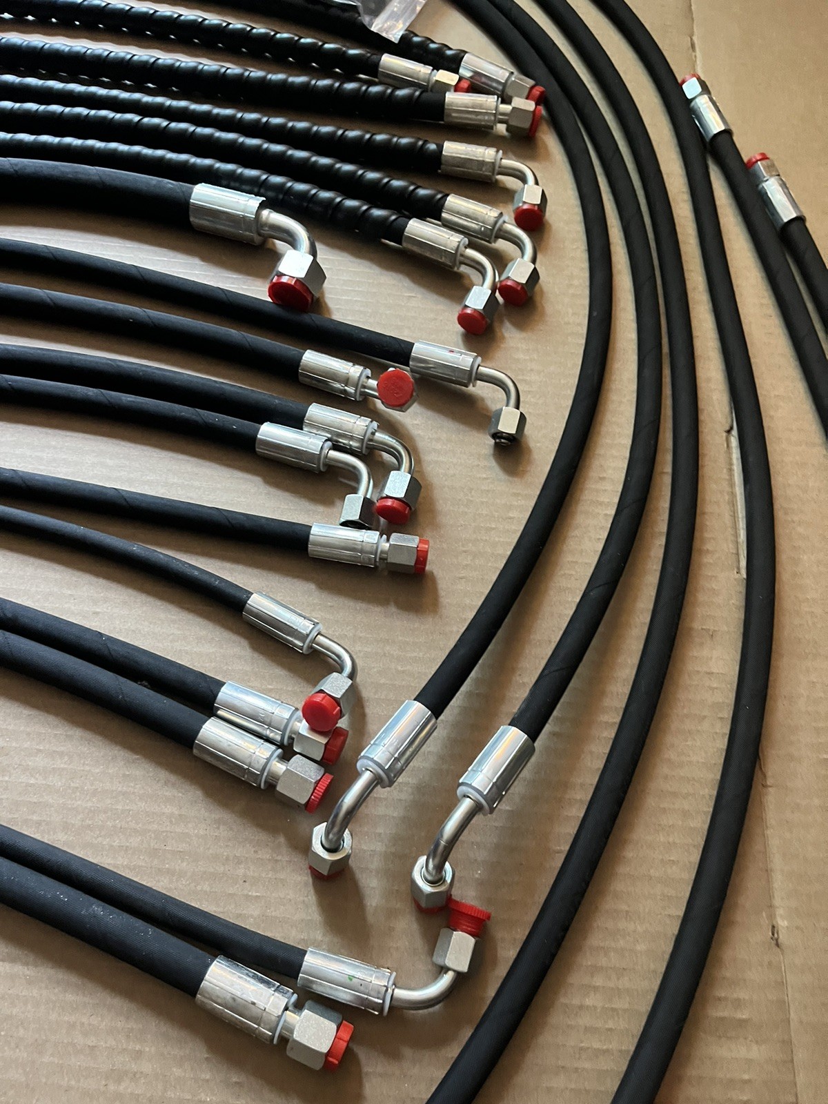 AGT/CFG/Miva/Rippa 1-3 Ton Chinese Mini Excavator Hydraulic Hose and Fitting Kit