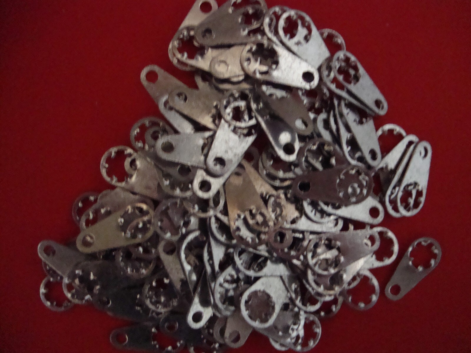 100 pc #8 Grounding Solder Lug Terminals Vintage HH Smith 1412-8