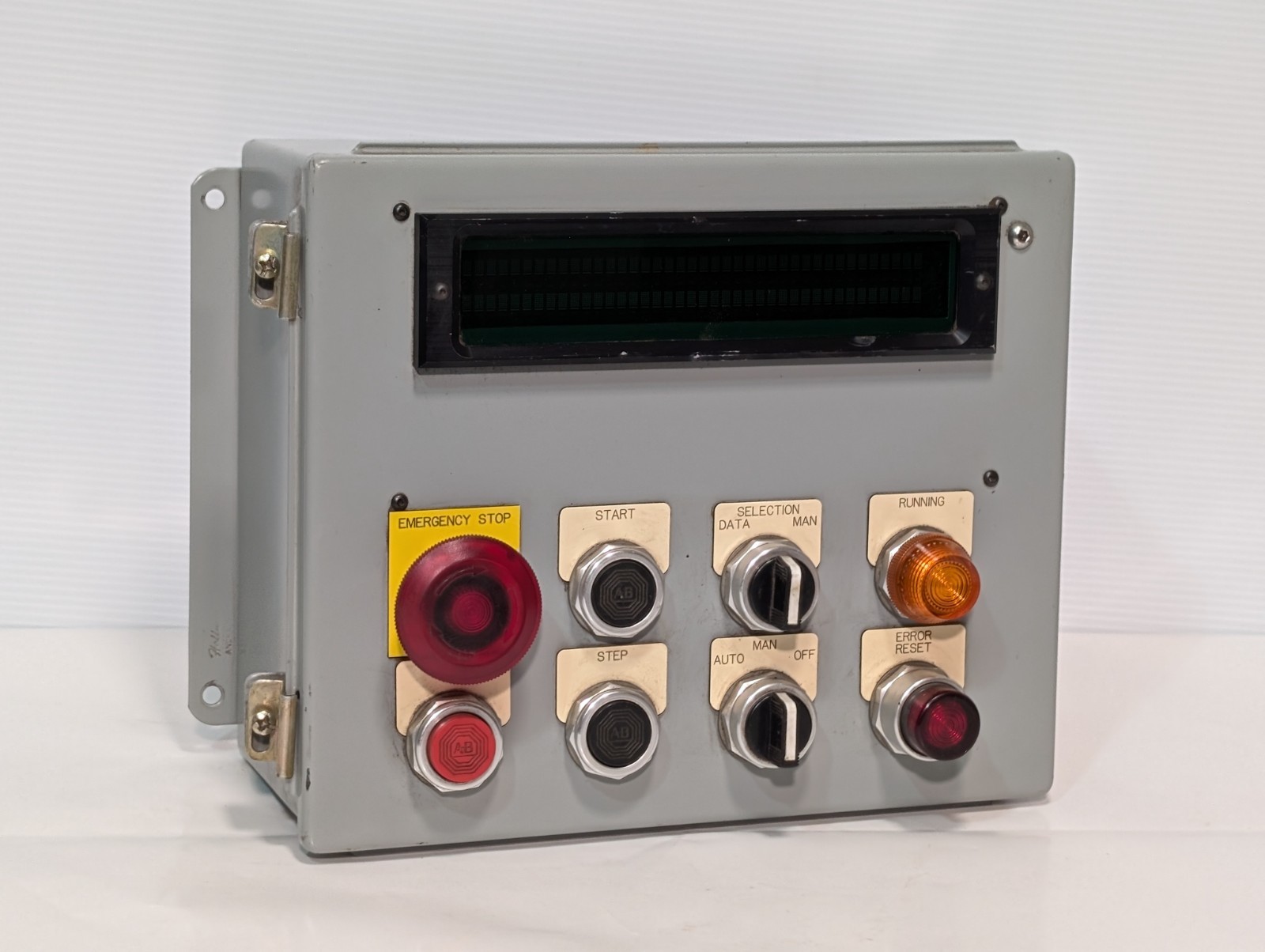 IEE 05464ASSY36613-01A PCB Display Assembly in Hoffman 13″ x 11″ x 5″ Enclosure