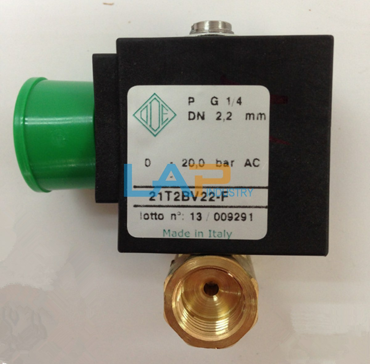 1Pcs New For ODE 1/4 digit 2-way normally closed solenoid valve 21T2BV22-F