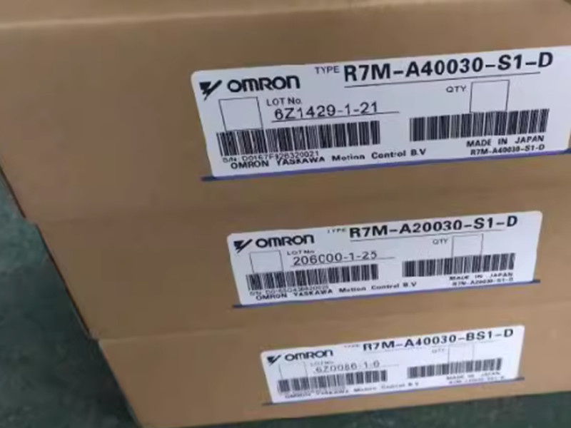 New In Box OMRON R7M-A40030-S1-D Servo Motor R7MA40030S1D US Stock