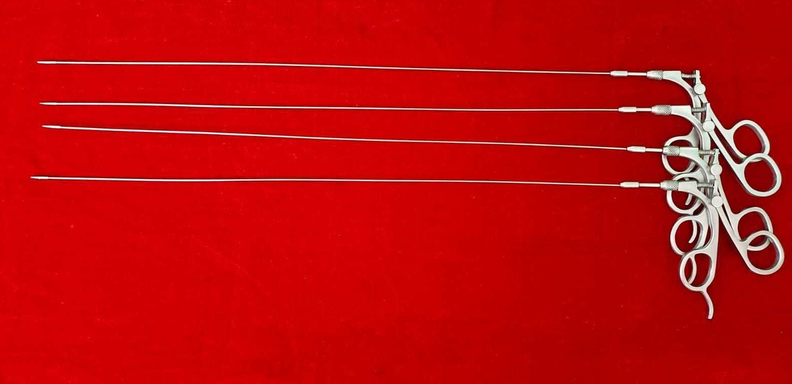 Hysteroscopy Semi Rigid Scissor 5fr 40cm Reusable Surgical Instruments – 4pc