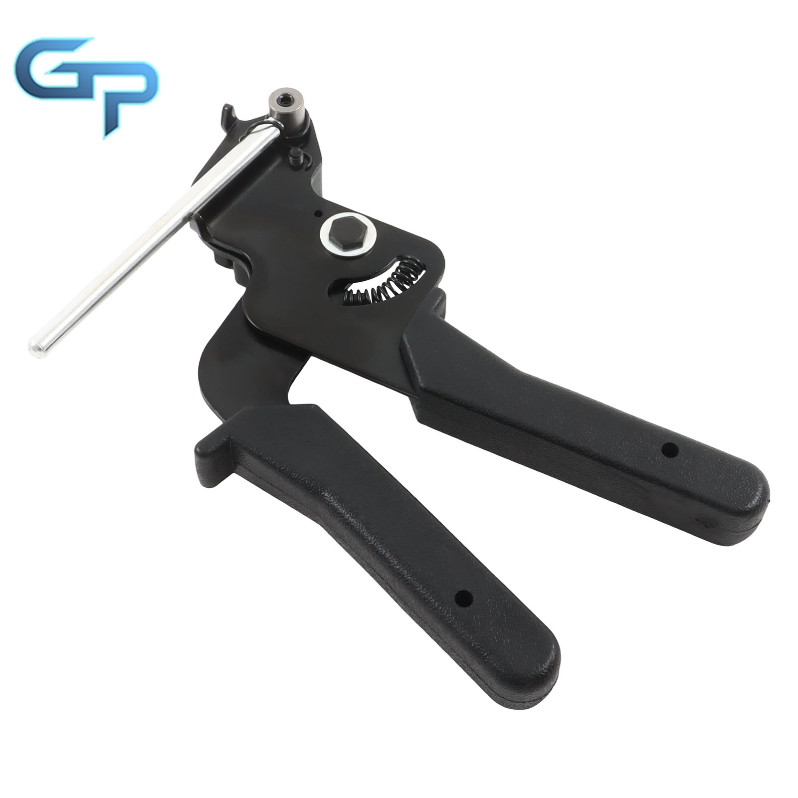 100 Pcs 11.8″ Stainless Steel Ties Gun Kit Self-Locking 200lb Tensile Tool