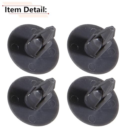 4PCS Interior Door Panel Trim Board Clips Compatible with 4runner Color: Gray