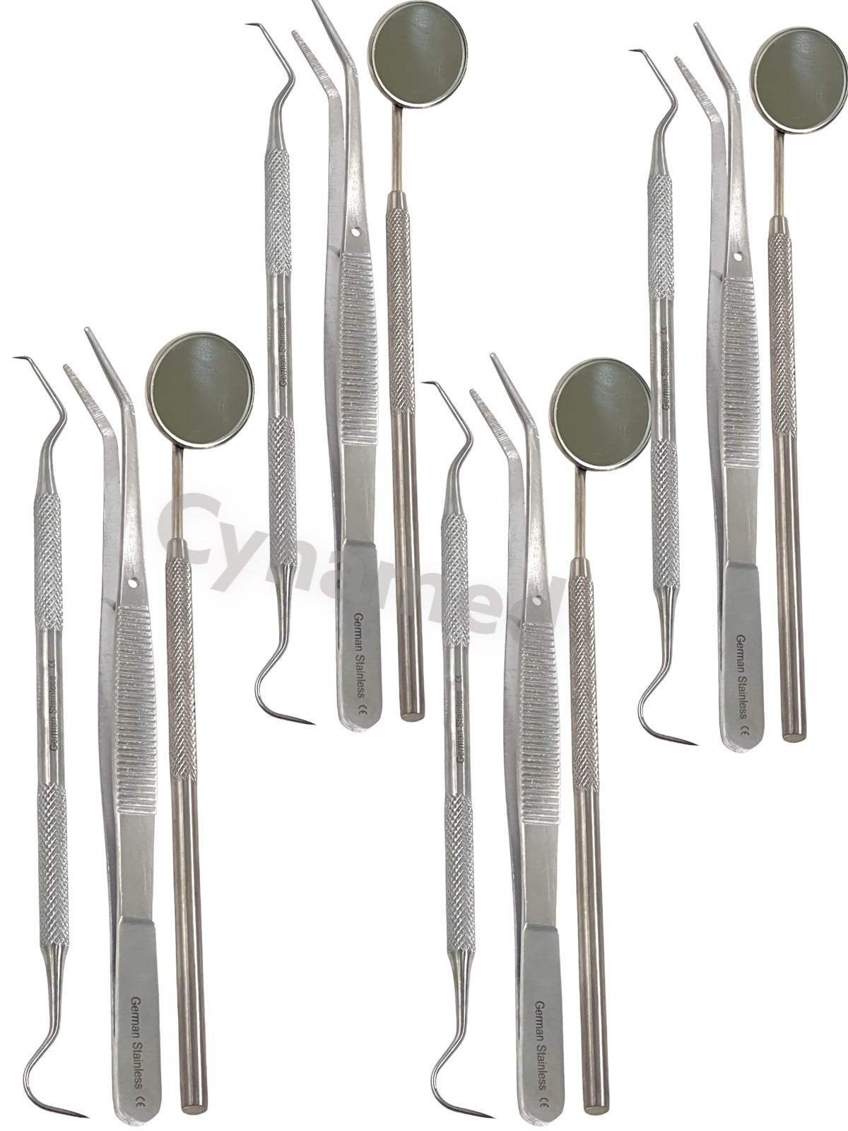 NEW 48 Instruments Basic Dental Set Mirror Explorer College plier -German Grade