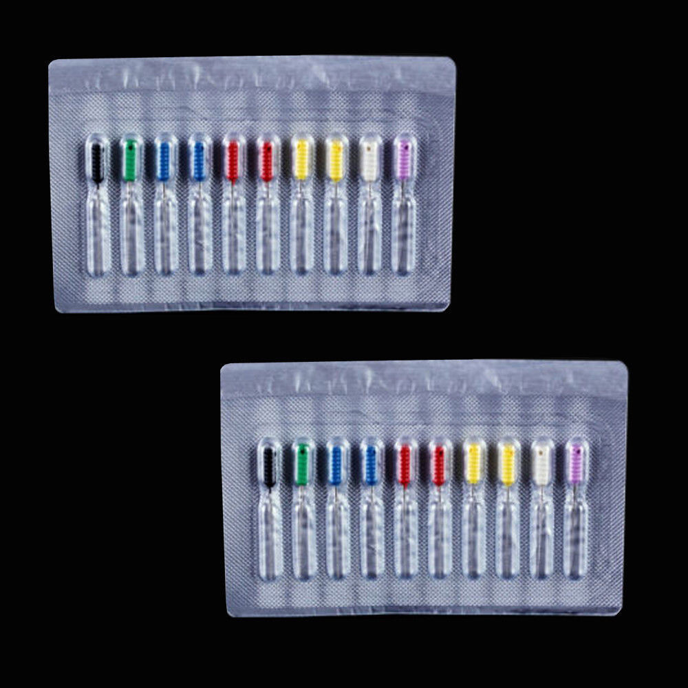 10Pc/Pack Dental Clinic High Quality Barbed Broaches Endodontic Steel Nerve 21mm