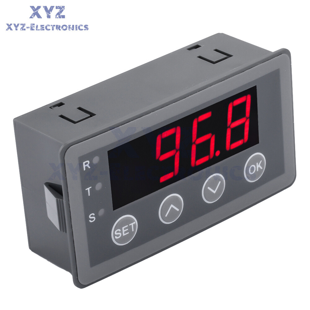 0-10V 0-20mA 2-10V 4-20mA 4-Wire Analog Input (Reception) Display Meter DC 8~25V