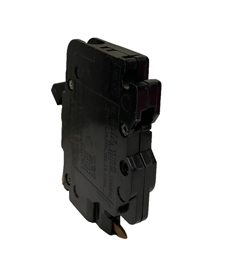 FPE Federal Pacific 1-Pole 20A NC Breaker Stab Lok HACR Half Size Half-Inch