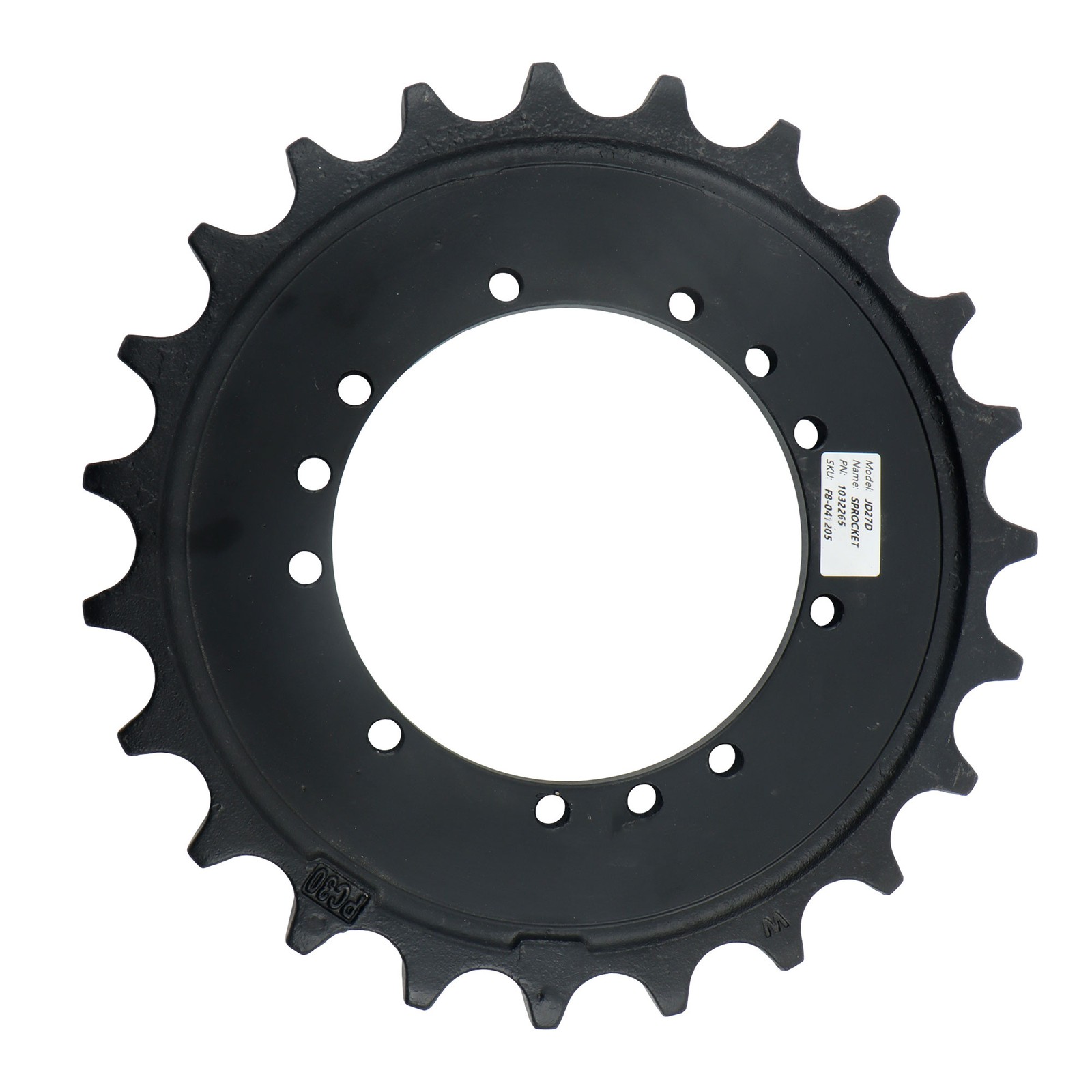 Sprocket 23 Teeth For Komatsu PC27MR2 PC27MR3 PC35MR-5 Excavator Models 1032265