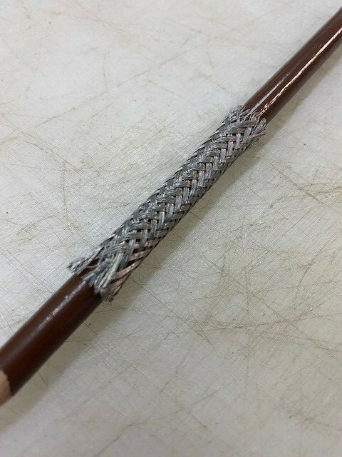 Flat Braid wire 14 AWG 1/4″ wide tubular EFI RF shielding grounding 10′ Sections
