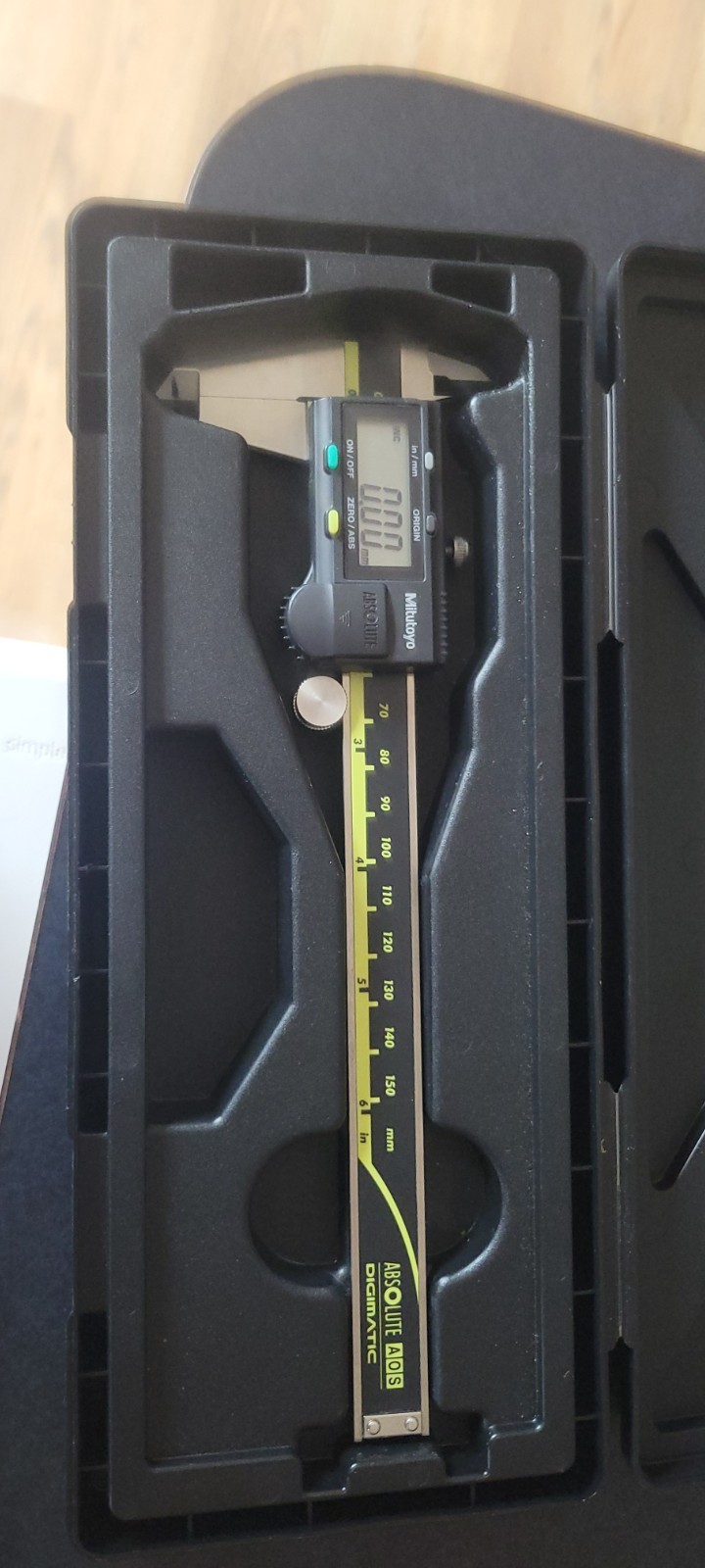 Mitutoyo Digital Dial Caliper 500-196-30 with Case From Japan