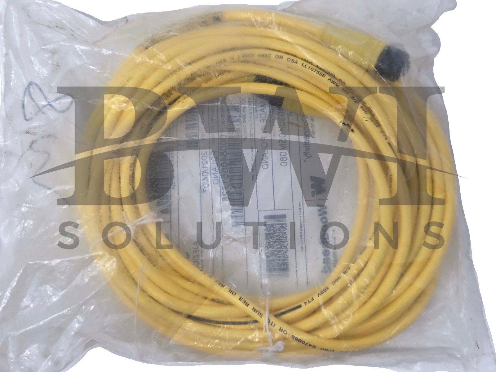 SEALED Brad Connectivity Molex 1200660694 8M Cordset 884030K05M080 Lot of 3