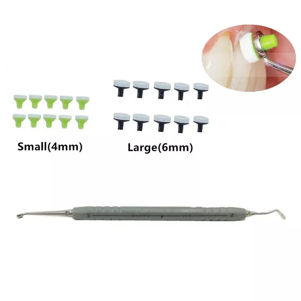 Dental Foam Pads Kit S/L Composite Resin Spatula Filling Handle Optrasculpt