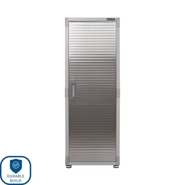 Seville Classics UltraHD Steel Storage Cabinet Locking 24x18x66 400 lb