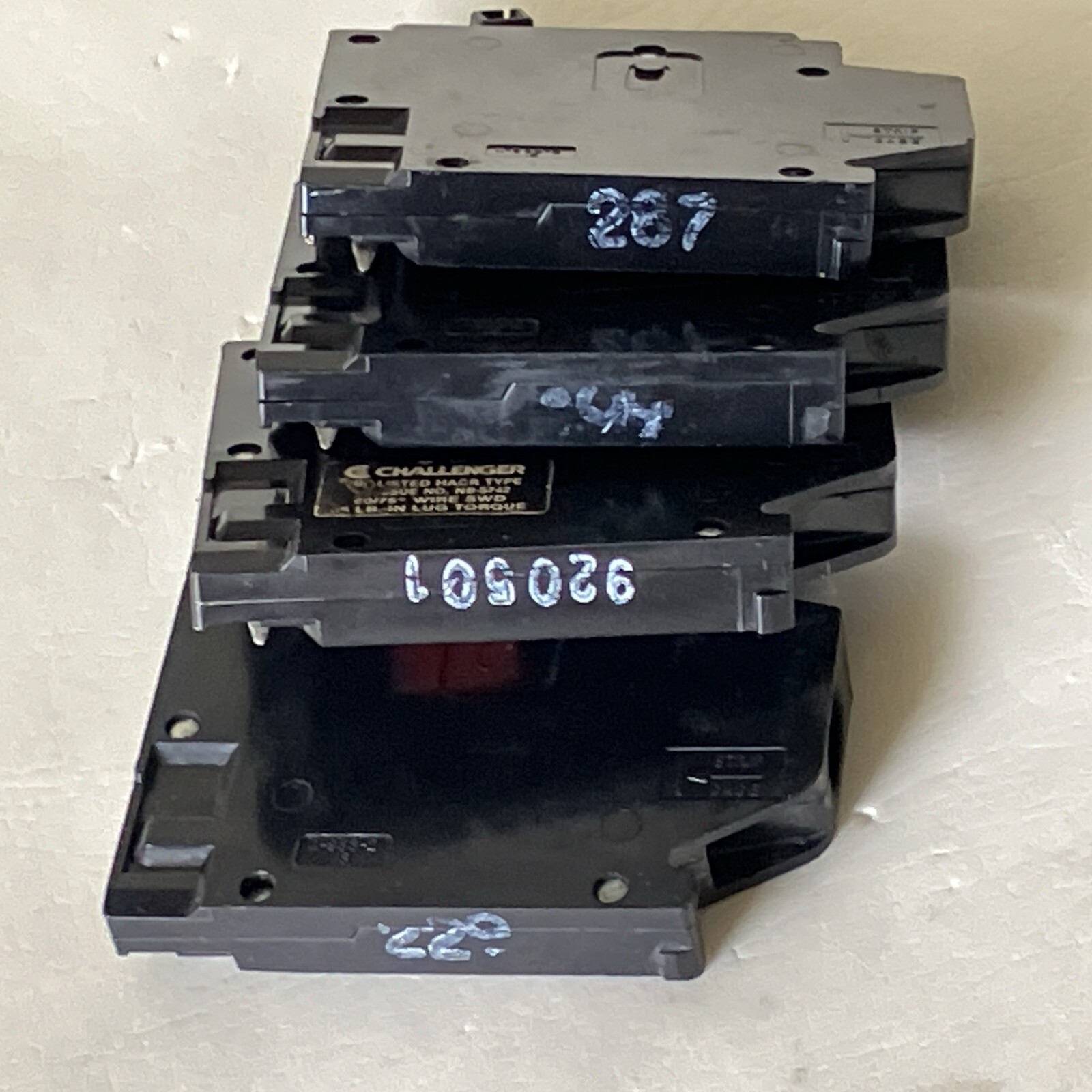A115R Challenger American 1 Pole 15 Amp Wafer Circuit Breaker A115 CTL