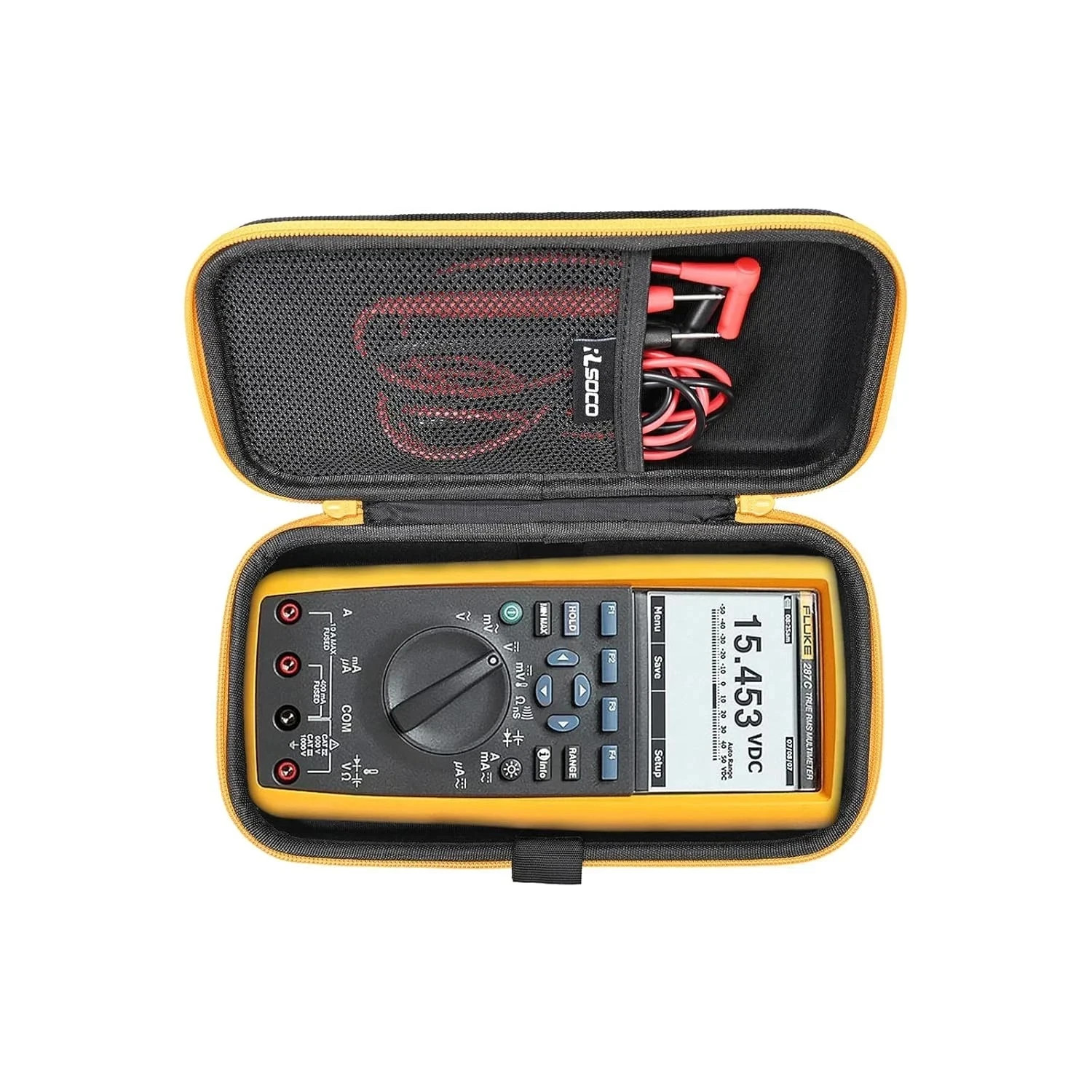 Hard Case for Fluke 289/287 True-Rms Logging Multimeter & Works with UNI-T UT181