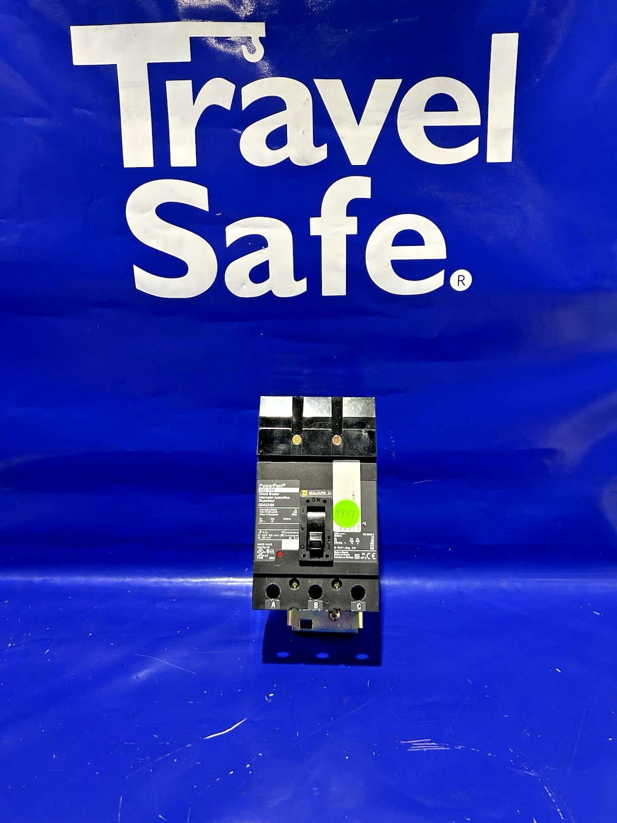QDA32100 100 Amp 240V 3 Pole Square D PowerPact I-Line Circuit Breaker🟦