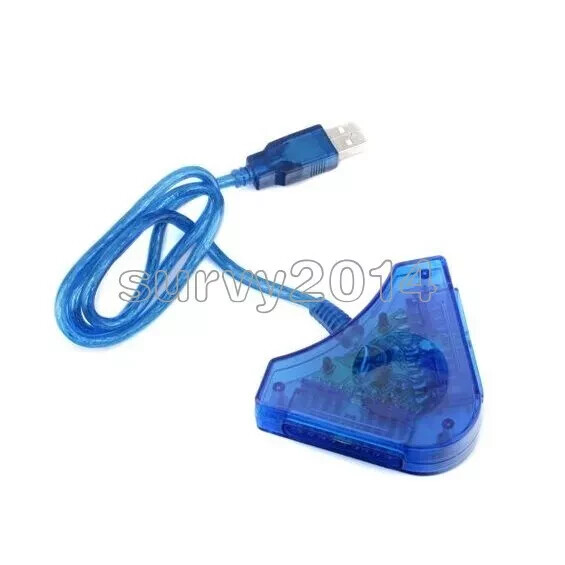 Dual PSX PS1 PS2 Plasation 2 To PC USB Game Pad Controller Converter Adapter YL