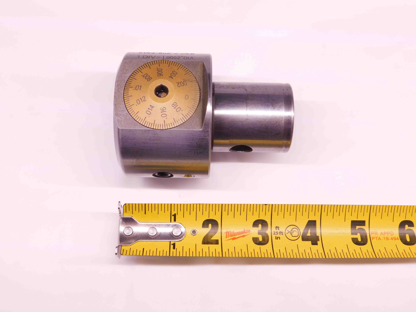 KAISER 112.116 FINE / FINISHING ADJUSTABLE BORING HEAD KAB6 HOLDS 5/8 BAR .0002