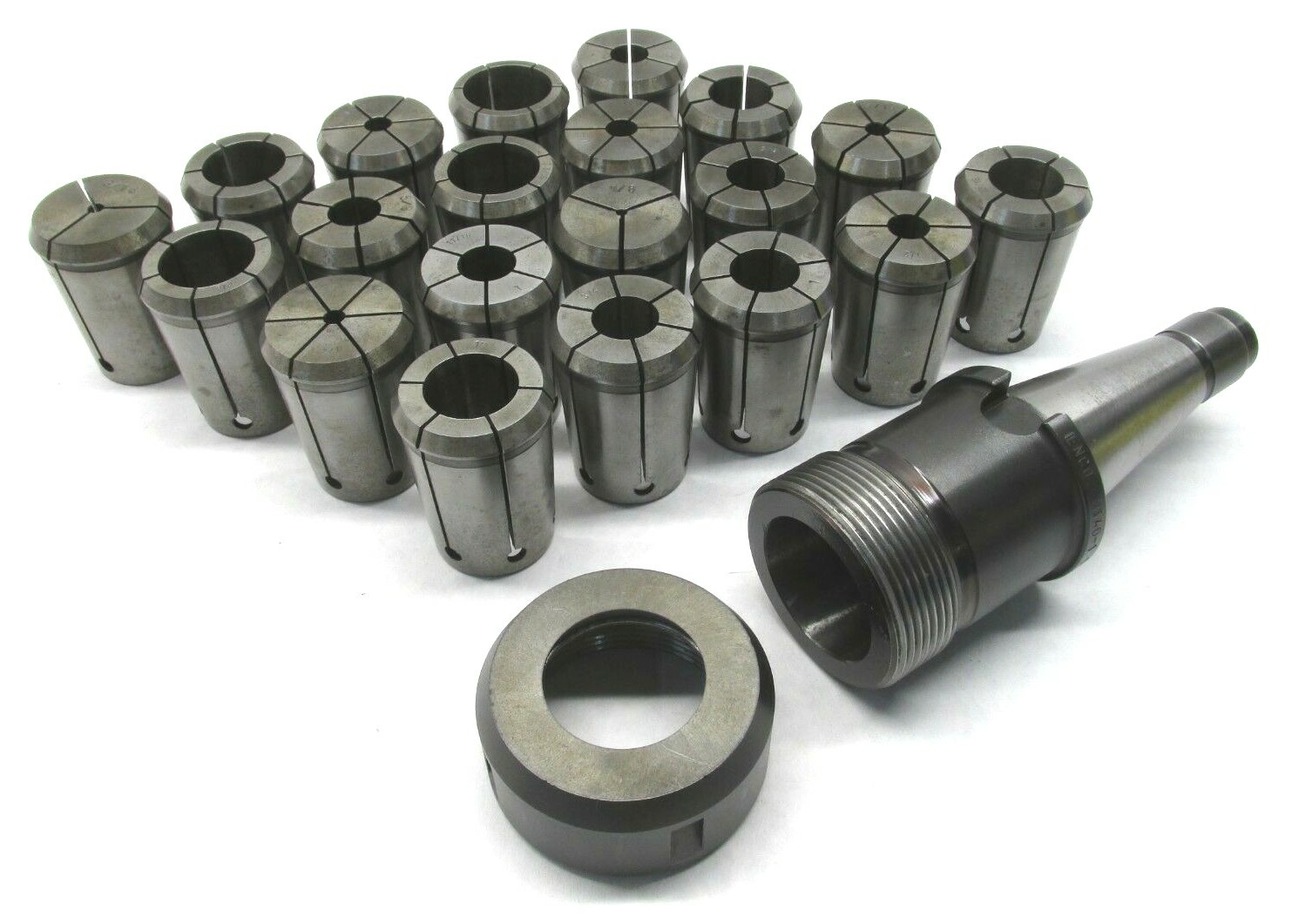 SPAIN! ENCO COLLET CHUCK w/ NMTB40 SHANK & COLLET SET