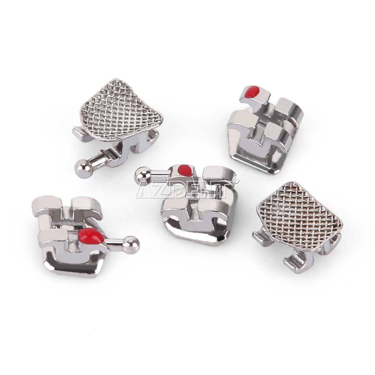Dental Orthodontic Brace Brackets Mini Standard Roth MBT 022/018 Hooks 3/345