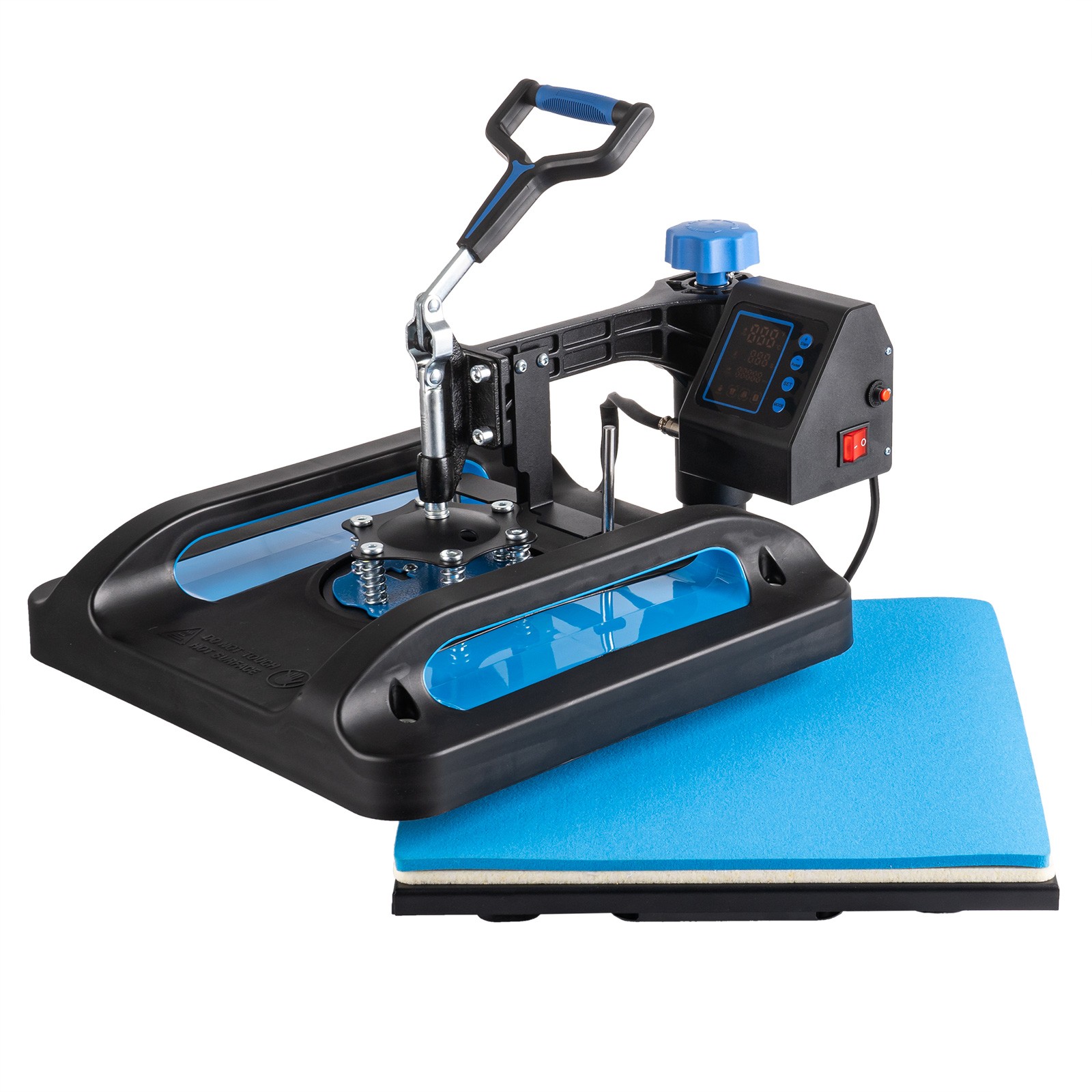 Heat Press Machine 15×12 inch Sublimation Transfer for T-Shirt Press Swing Away