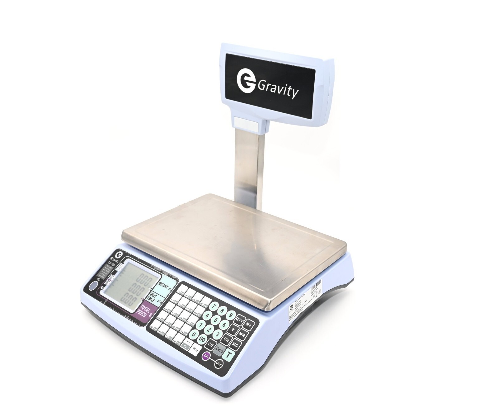 Price Computing Scale with Pole Legal for Trade CPTH , 30 lb 60 lb
