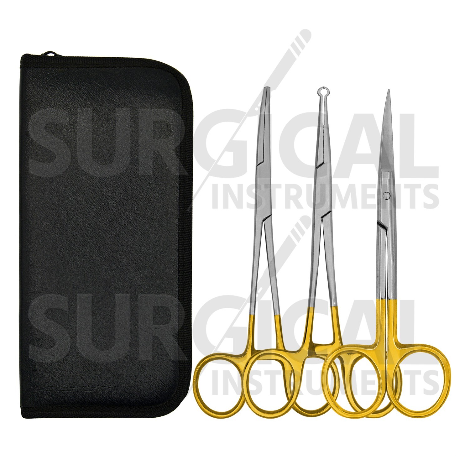 3 Pieces Sutureless Vasectomy Surgery Set Surgical Instruments German Grade