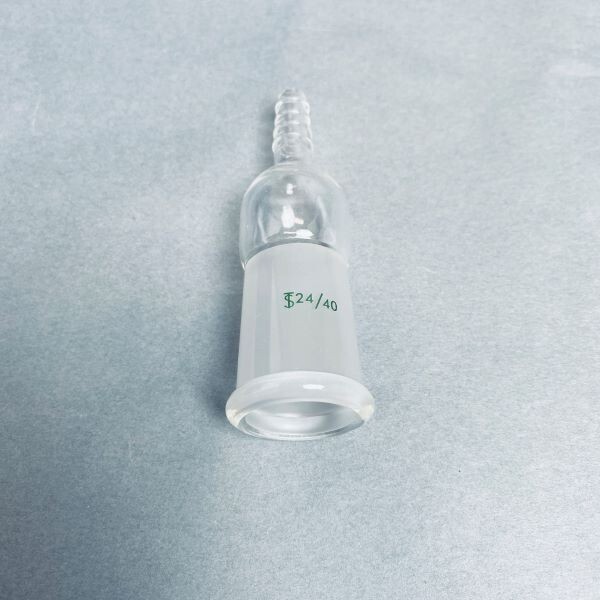Chemglass Inlet Adapter 24/40 Outer Joint 95 mm Height Total of 2 Adapters